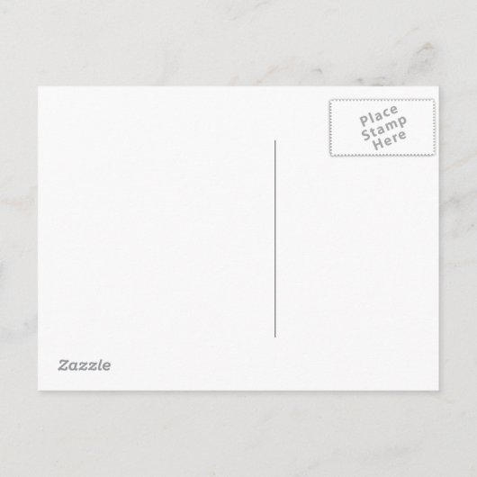 Änderung der Anschrift auf der farbigen Postkarte (Rückseite)