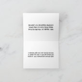 Änderung der Anschrift des ländlichen Landes Zuhau Ankündigung (Innenseite)