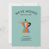 Änderung der Anschrift Kaffeeliebetkarte Ankündigung (Vorderseite)