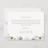 Änderung der Anschrift, Katzen, Ankündigung des Lk (Rückseite)