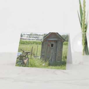 Änderung der Anschrift: Ort im Land Ankündigung