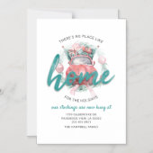 Änderung der Anschrift Weihnachtsfeiertage Familie Magneteinladung (Vorderseite)