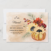 Änderung der Blume von Adresspumpen Herbst Ankündigung (Vorderseite)