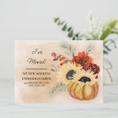 Änderung der Blume von Adresspumpen Herbst Ankündigung (Stehend Vorderseite)