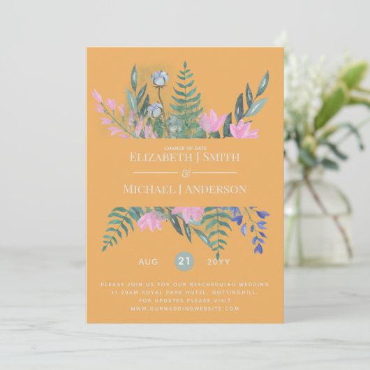 Änderung der Datumspläne Aufschiebung der Wildblum (Stehend Vorderseite)