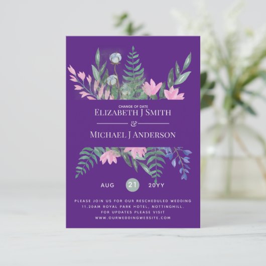 Änderung der Datumspläne Aufschiebung der Wildblum (Stehend Vorderseite)