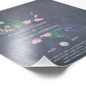 Änderung der Datumspläne Aufschiebung der Wildblum Fotodruck (Ecke)