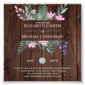 Änderung der Datumspläne Aufschiebung der Wildblum Fotodruck (Vorne)