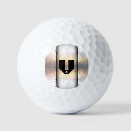 Änderung der ersten Schritte, Metallstreifen Golfball (Vorderseite)