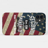 Änderung der Flagge-zweite treten nicht auf mir Case-Mate iPhone Hülle (Rückseite (Horizontal))