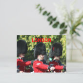 Änderung der Garde London Postkarte (Stehend Vorderseite)
