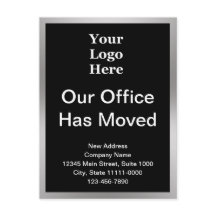 Änderung der Geschäftsadresse Schwarz & Silber auf