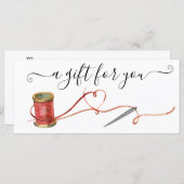 Änderung der Geschenkgutschrift Nähen von Seamstre (Vorne/Hinten)