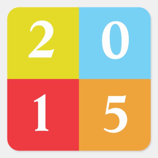 Änderung der Klasse 2018 Quadratischer Aufkleber (Vorderseite)