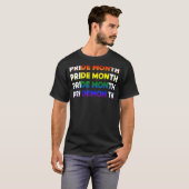 Änderung der monatlichen Demon-LGBT-Parade T-Shirt (Vorne ganz)