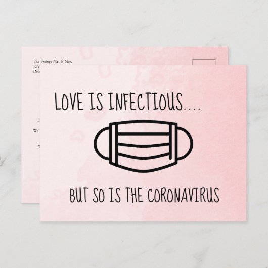 Änderung der Pläne aufgeschoben oder storniert Hoc Postkarte (Vorne/Hinten)