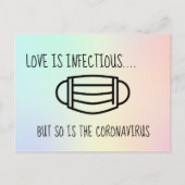 Änderung der Pläne aufgeschoben oder storniert Hoc Postkarte (Vorderseite)