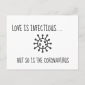 Änderung der Pläne aufgeschoben oder storniert Hoc Postkarte (Vorderseite)