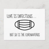 Änderung der Pläne aufgeschoben oder storniert Hoc Postkarte (Vorderseite)