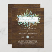 Änderung der Pläne Datum Rustikales Waldgrün-Ereig (Vorne/Hinten)