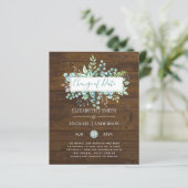 Änderung der Pläne Datum Rustikales Waldgrün-Ereig (Stehend Vorderseite)