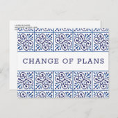 Änderung der Pläne der spanischen Marine für die Z Ankündigungspostkarte (Vorne/Hinten)