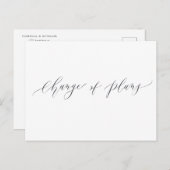 Änderung der Pläne Grüne Hochzeit verschieben Postkarte (Vorne/Hinten)