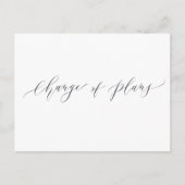 Änderung der Pläne Grüne Hochzeit verschieben Postkarte (Vorderseite)