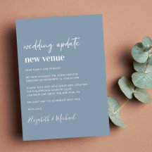 Änderung der Pläne Neuer Veranstaltungsort Dusty B