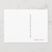 Änderung der Postbezeichnungen ~ Postkarte / Einla (Rückseite)