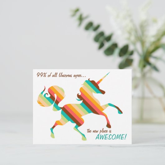 Änderung der Postkarte (Stehend Vorderseite)