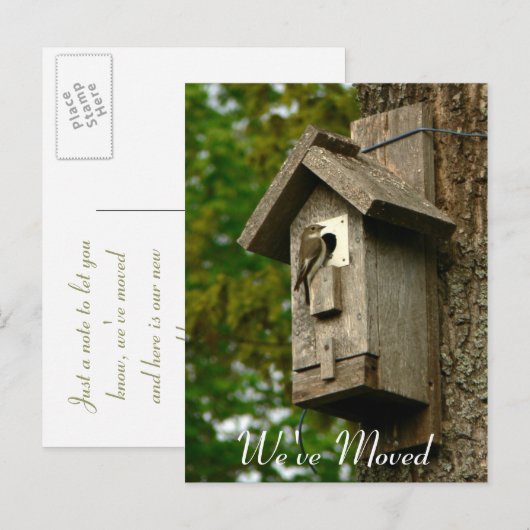 Änderung der Postkarte (Vorne/Hinten)