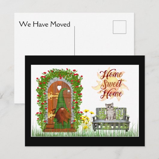 Änderung der Postkarte (Vorne/Hinten)