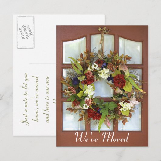 Änderung der Postkarte (Vorne/Hinten)