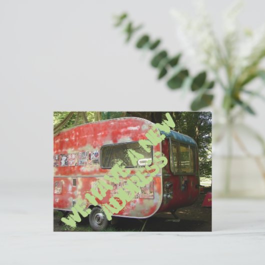 Änderung der Postkarte (Stehend Vorderseite)