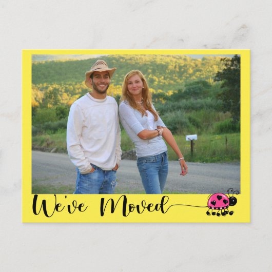 Änderung der Postkarte (Vorderseite)