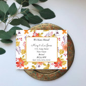 Änderung der Postkarte