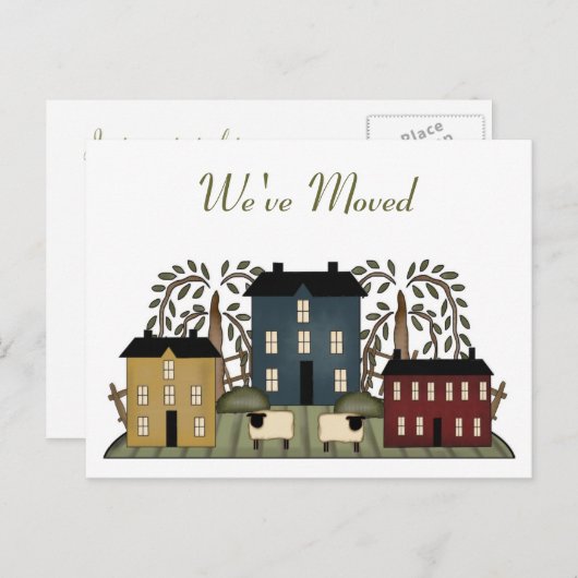 Änderung der Postkarte (Vorne/Hinten)