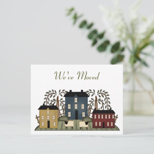 Änderung der Postkarte (Stehend Vorderseite)