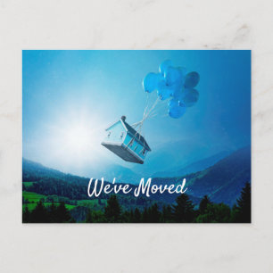 Änderung der Postkarte des Adressballons