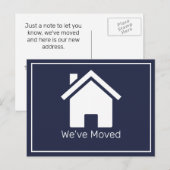 Änderung der Postkarte des Adressbüros (Vorne/Hinten)