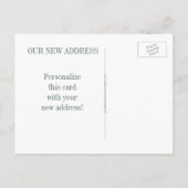 Änderung der Postkarte "Wir haben uns bewegt" (Rückseite)