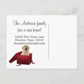 Änderung der Postkarten (Rückseite)