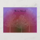 Änderung der Silhouette der Struktur Ankündigungspostkarte (Vorderseite)