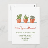 Änderung der Wasserfarbe | Ankündigung der Beförde Postkarte (Vorne/Hinten)