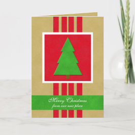 Änderung der Weihnachtskarte Feiertagskarte