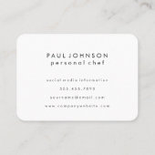 Änderung der Whiskyvariante (Gold) | Kulinarischer Visitenkarte (Rückseite)