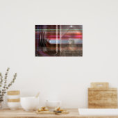 Änderung der Zeiten durch Gregory Gallo Poster (Küche)