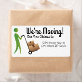 Änderung des Adressetiketts im Strichmännchen (Insitu)