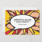 Änderung des Datums des Comic "Zurückgestellt" Save The Date (Rückseite)